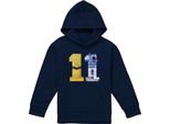 Star Wars - Felpa Con Cappuccio "11"" Per Bambini TV24142 (116) (Navy)"