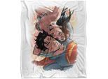 Superman - Coperta "Uccelli D'amore"", Setosa, Supermorbida TV23993 (Taglia Unica) (Bianco/Colore)"