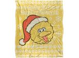 Sesame Street - Coperta Di Natale, Setosa E Morbida TV24281 (Taglia Unica) (Giallo)