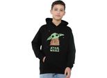 Star Wars - Felpa Con Cappuccio Per Bambini TV24435 (116) (Nero)