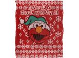 Sesame Street - Coperta Di Natale, Setosa E Morbida TV24284 (Taglia Unica) (Rosso)
