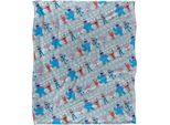 Sesame Street - Coperta Di Neve, Setosa, Natalizia, Morbidissima TV24287 (Taglia Unica) (Colorato)