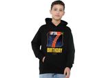 Star Wars - Maglia Con Cappuccio "Xwing Pilot"" Per Bambini, 7° Compleanno TV24433 (128) (Nero)"
