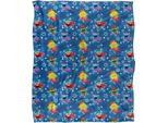Sesame Street - Coperta Fiocco Di Neve, Setosa, Supermorbida TV24288 (Taglia Unica) (A Colori)
