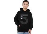 Star Wars - Felpa Con Cappuccio "5"" Per Bambini TV24534 (152-158) (Nero)"