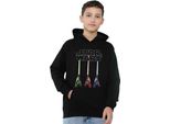 Star Wars - Felpa Con Cappuccio Per Bambini TV24474 (116) (Nero)