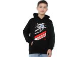 Star Wars - Felpa Con Cappuccio "Xwing Droid"" Per Bambini TV24499 (116) (Nero)"