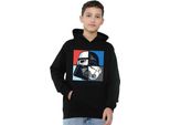 Star Wars - Felpa Con Cappuccio Per Bambini TV24523 (152-158) (Nero)