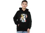 Star Wars - Felpa Con Cappuccio Per Bambini TV24520 (128) (Nero)