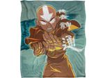 Avatar: L'ultimo Dominatore Dell'aria - Coperta Anime, Setosa, Supermorbida TV24674 (Taglia Unica) (A Colori)