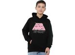 Star Wars: Una Nuova Speranza - Felpa Con Cappuccio Per Bambini, Logo TV24725 (128) (Nero)