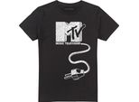 Mtv - Maglietta Uomo/Donna Unisex, Logo TV24815 (Xl) (Nero)