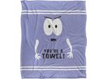 South Park - Coperta "Sei Un Asciugamano"", Setosa E Morbida TV24681 (Taglia Unica) (Lavanda/Nero/Bianco)"