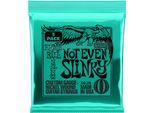 Corde Per Chitarra Elettrica Ernie Ball Not Even Slinky Nickel Wound, Confezione Da 3, Calibro 12-56