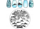 Piastra Per Timbri Per Nail Art - 099