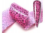 Transferfolia 10Cmx4Cm Rosa Leopard