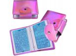 Organizzatore Di Piastre Per Timbri, Nail Art, Rosa Medio