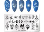 Nailart Stamping Platte Landschaft
