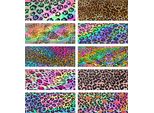 Transferfolios 10Cmx4Cm Leopard Set 10St