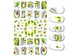 Nailart Sticker Avocado Designs