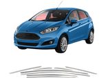 Modanature Per Finestrini Laterali In Acciaio Inox Cromato Ford Fiesta Mk7 2009-2017