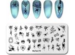Piastra Per Timbri Piastra Per Nail Art Modello Spinnennetz