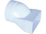 Adattatore Da Tubo Piatto A Tubo Tondo Pvc Piatto 60-120