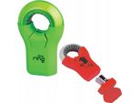 Serve Temperino Rotante 2 In 1 Con Gomma Ad Anello