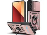 Camshield Pro Case Til Xiaomi Redmi Note 13 Pro 4G / Poco M6 Pro 4G Pink