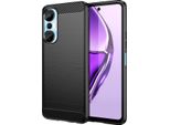 Custodia Blindata Karbon Per Infinix Hot 20S Nero