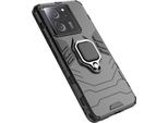 Anello Custodia Armor Per Xiaomi 13T / 13T Pro Nero