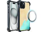 Custodia Ibizu Dropguard Ultra Per Iphone 15 Con Magsafe, Mappe Del Mondo, Barcellona