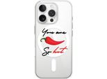 Custodia Per Iphone 15 Pro Con Magsafe Silicone Flexi, Chilli Pepper