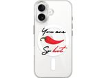 Custodia Per Iphone 16 Con Magsafe Silicone Flexi, Chilli Pepper