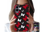 Custodia Per Samsung Galaxy S25 Edge - Fiocchi Di Topo Rossi E Bianchi, Disegni
