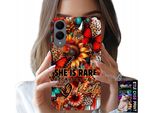 Custodia Per Samsung Galaxy S25 Edge - Lei È Rara, Girasoli, Fiori, Farfalle