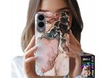 Custodia Per Samsung Galaxy S25 Edge - Elegante Moda Marmo + Vetro