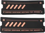 Dissipatore Di Memoria Del Computer Portatile Doppio Strato Di Rame Grafene Foglio Di Memoria Ad Accesso Casuale Cooler Per DDR5 DDR4 DDR3 DDR2