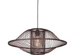 Good & Mojo HäNgeleuchte "Maui", Rot (Burgund), 1, Ø 70Cm H: 30Cm, Leuchten, HäNgeleuchte