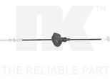 Cavo Freno A Mano Nk 9025110 Per Ford Focus (Daw Dbw) Focus Estate (Dnw) 326Mm