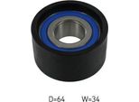 Skf Puleggia Tenditore Vkm 22380 Per Opel Movano (X70) 64Mm 34Mm
