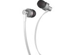 Sencor Sep 300 Mic White Cuffie Intrauricolari In Metallo Con Microfono, Lunghezza Cavo 1,2 M, Jack 3,5 Mm