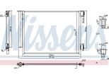 Condensatore Aria Condizionata Nissan Juke (F16) (19-), Nissan Micra / March (K14) (16-), Renault Clio V (19-)
