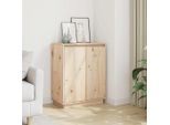 Vidaxl Credenza 60X34X75 Cm In Legno Di Pino Massiccio