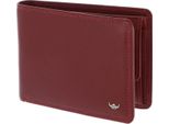 Golden Head Portafoglio Polo Rfid Protect Billfold Coin Wallet Red Rosso