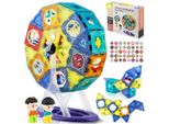 Blocchi Magnetici Con Giostra RK-769 Ricokids