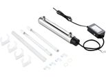 Vevor Depuratore D'acqua Uv 3,785 L/Min Filtro Depuratore D'acqua Ultravioletto Versatile Con Alloggiamento In Acciaio Inox, Filtro D'acqua Uv