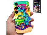 Custodia Per Samsung Galaxy S23 - Dinosauro In Un Camion Per Bambini