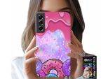 Custodia Per Samsung Galaxy S22 - Ciambelle Dolci Con Glassa Sullo Sfondo + Vetro