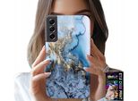 Custodia Per Samsung Galaxy S22 Plus - Design Donna In Marmo + Vetro